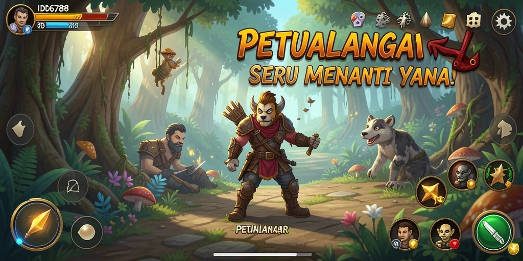Tampilan antarmuka menarik dan intuitif dari ID6788.