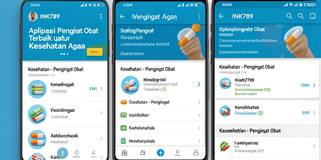 Tampilan antarmuka utama INK789 yang intuitif dan fungsional.
